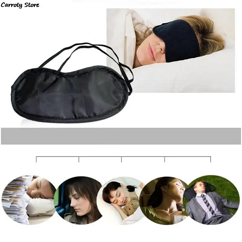 10Pcs/Set Eye Mask Breathable Eyeshade Sleeping Eye Mask Travel Cover Eye Patch Night Sleeping Rest Sleep Eyeshade