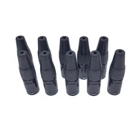 10 piezas 8p8c RJ45 conector impermeable de trabajo neto IP65 D panel de enchufe conector ethernet enchufe impermeable