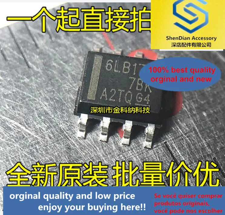 

10pcs only orginal new SN65LBC176DR 6LB176 SMD SOP8 foot 6L8176 differential bus transceiver chip