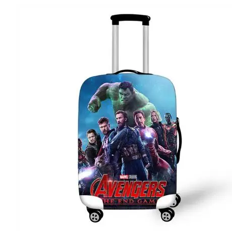 18\'\'-32\'\' Super Hero Elastic Luggage Protective Cover Trolley Suitcase Dust Bag Case Cartoon Travel Accessories