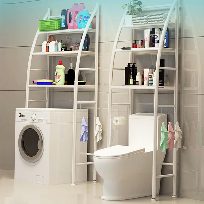 The Rack Stainless Steel Shelf Above The Washing Machine Rack Bathroom Space Saver Shelf Organizer Holder Shelves 3 Floors