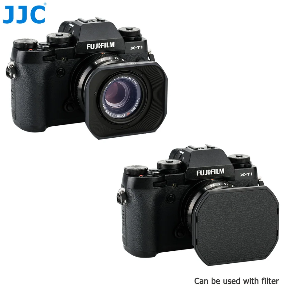 Jjc-Fujifilm用のLH-XF35-2メタルレンズ,xc 35mm f2およびxf 23mm