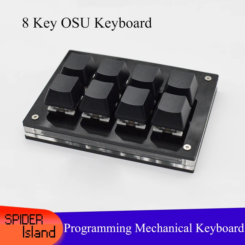 

8 Keys Mechanical Keyboard With Software OSU! Keyboard For Windows Gaming Keyboard Programming Macro keypad for shortcut PS PR