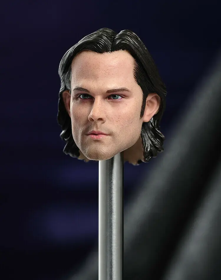 Sam Winchester jared padalecki's 1/6 male head is suitable for the12-inch figureand the evil power Sam Winchester's head carving