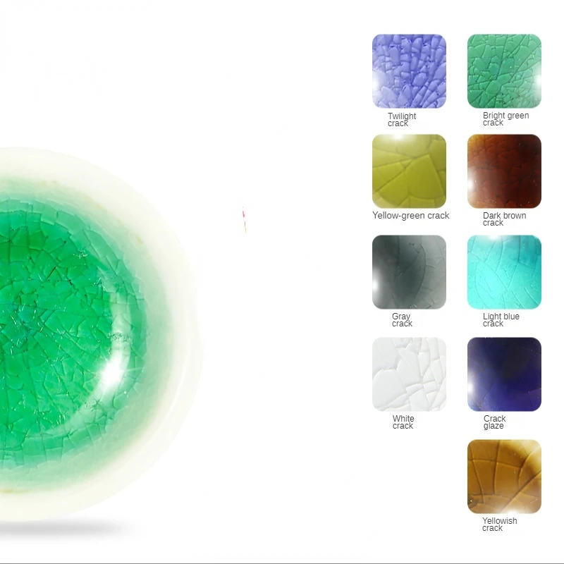 750g ceramic art ice crack glaze art ceramic medium temperature glaze  craft tools