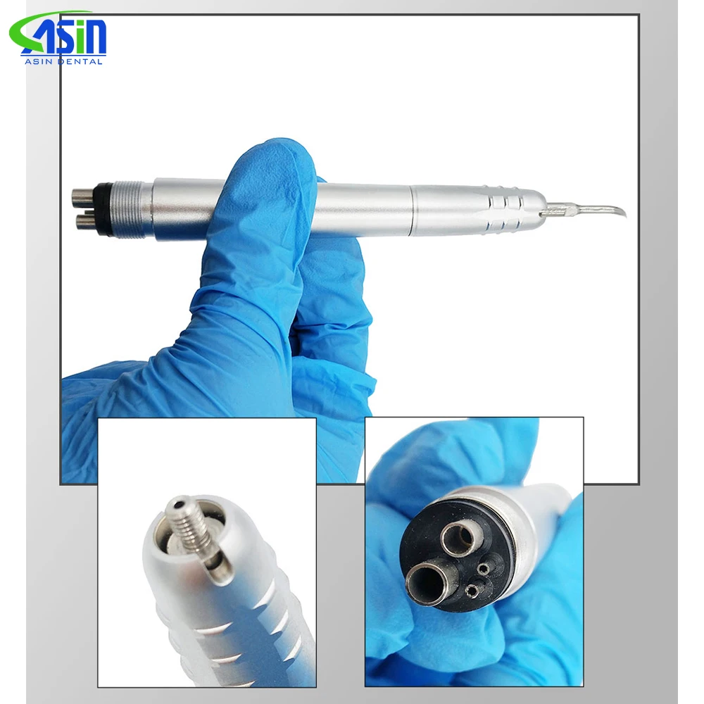 DEASIN Dental Air Scaler Handpiece M4 Super Sonic Scaling Technology High Frequency Pneumatic Scaler Dental Tools