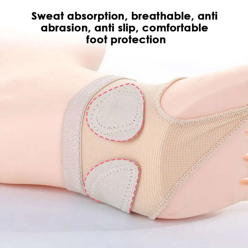 2pcs Belly Ballet Dance Forefoot Pad Shoes Cushion Protector Dance Socks Fore Foot Pads Protector Thongs Brace Support Pedicura