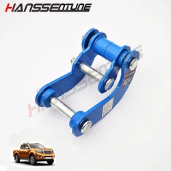 HANSSENTUNE-muelle de hoja trasera para Nissan Navara NP300, accesorio de suspensión, doble grillete, 4x4