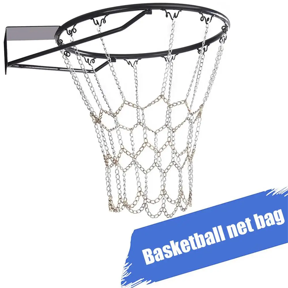 

Professional Standard Anti-Rust Basketball Chain Net Indoor Outdoor Galvanized Steel Standard Hoop Basketball Goal Heavy Duty