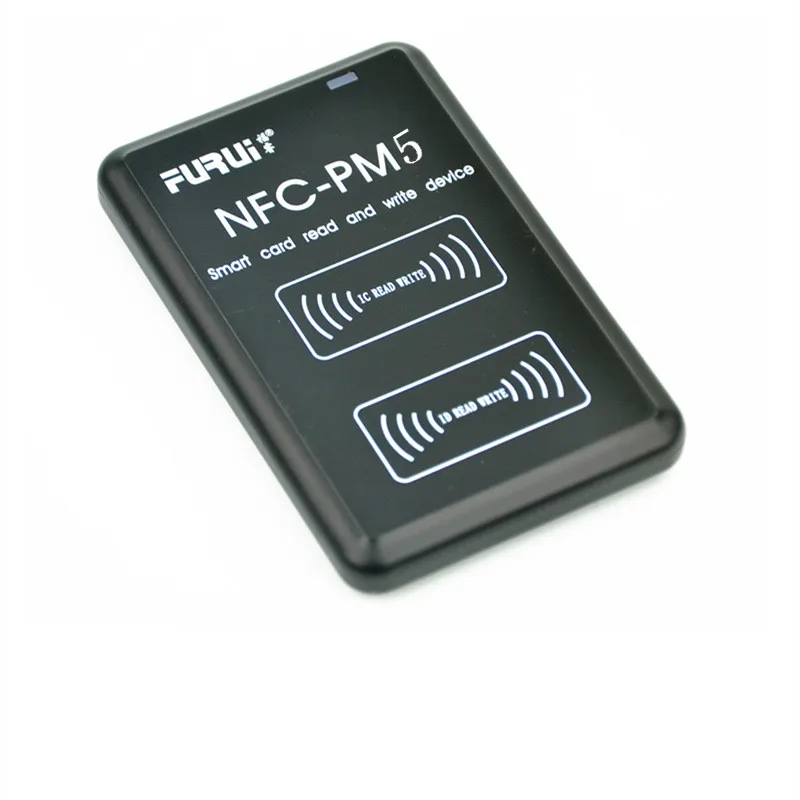 NFC-PM5 rfid nfc copiadora ic id leitor escritor duplicador versão em inglês função de decodificação completa cartões inteligentes & tags