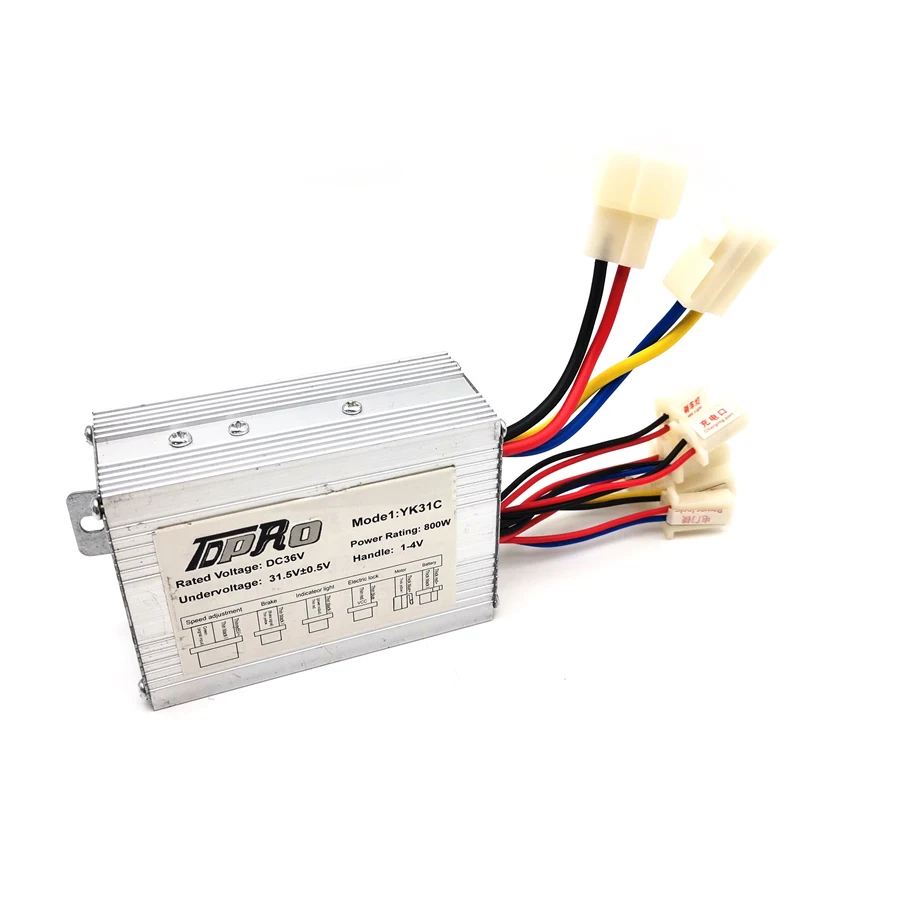 

36V 800W Motor Speed Controller For Electric Bicycle E-bike Scooter Brushless