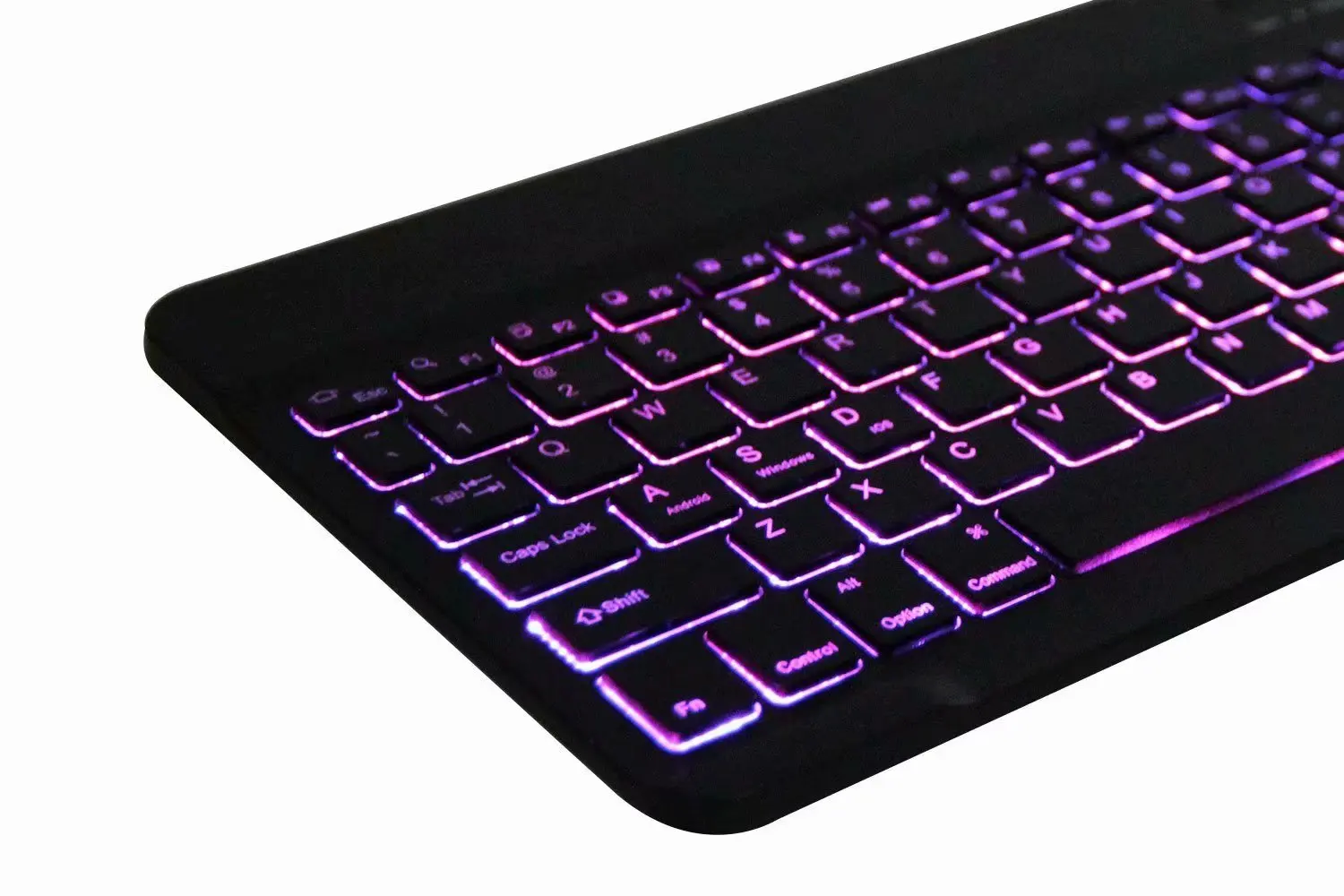 Imagem -02 - Capa para Tablet Samsung Galaxy Tab 10.4 2023 T510 T515 Capa de Teclado com Retroiluminação Wireless de Cores Bluetooth Mais Caneta Mais Usb