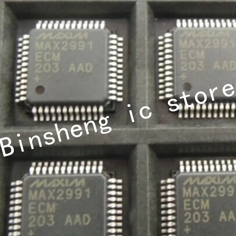 

2pcs/lot MAX2991ECM QFP48 Telecom interface chip New original