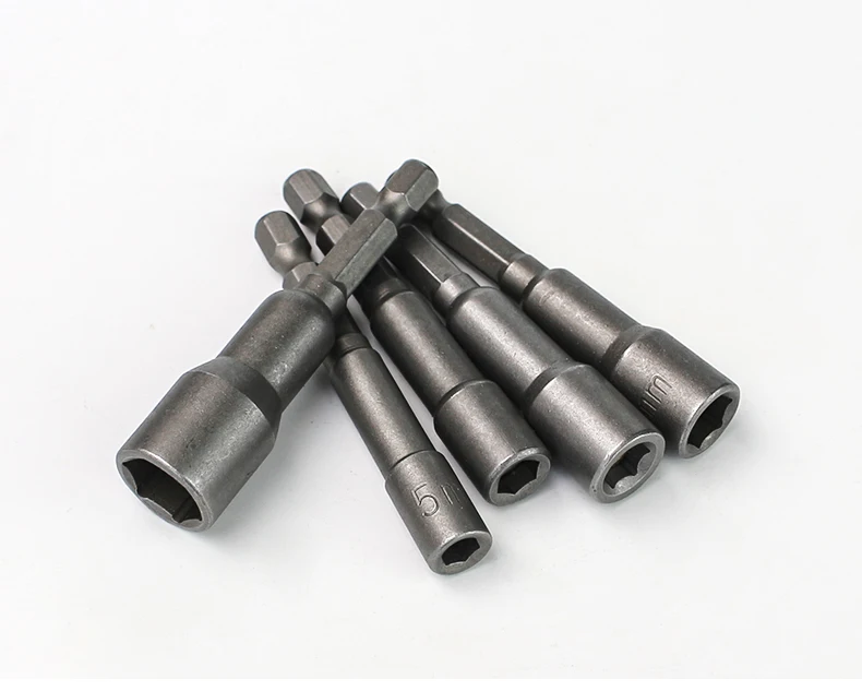 1/5PCS 5mm-17mm Hex SocketS Sleeve Nozzles Nut Driver Set Screwdriver Set Schroevendraaier Set Bits Sets Tools