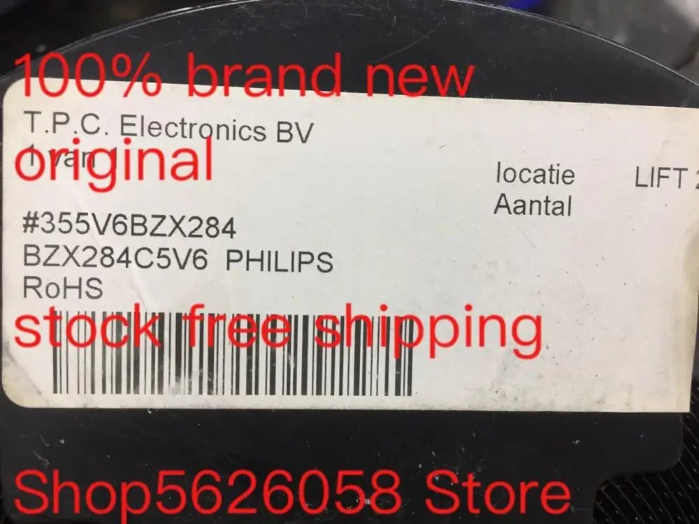 50PCS/LOT BZX284C5V6 BZX284 BZX284-C5V6 SOD-110 100% brand new in stock