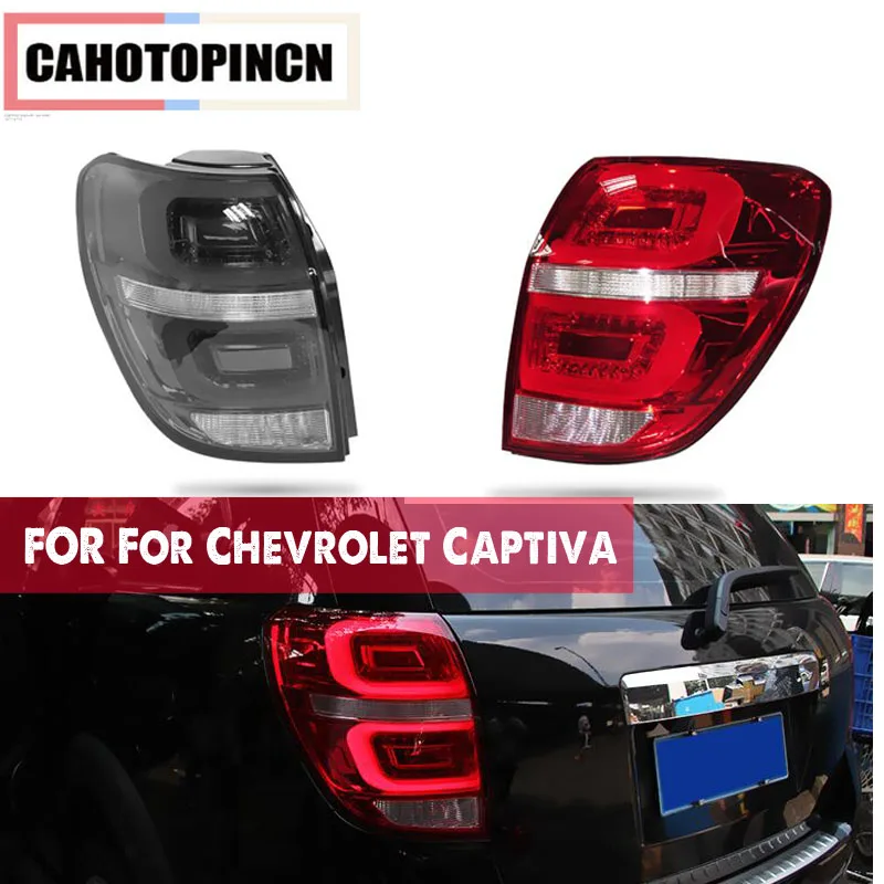 

Car Styling tail lights For Chevrolet Captiva taillights 2008 -2016 LED Tail Lamp rear trunk lamp DRL+signal+brake+reverse Light