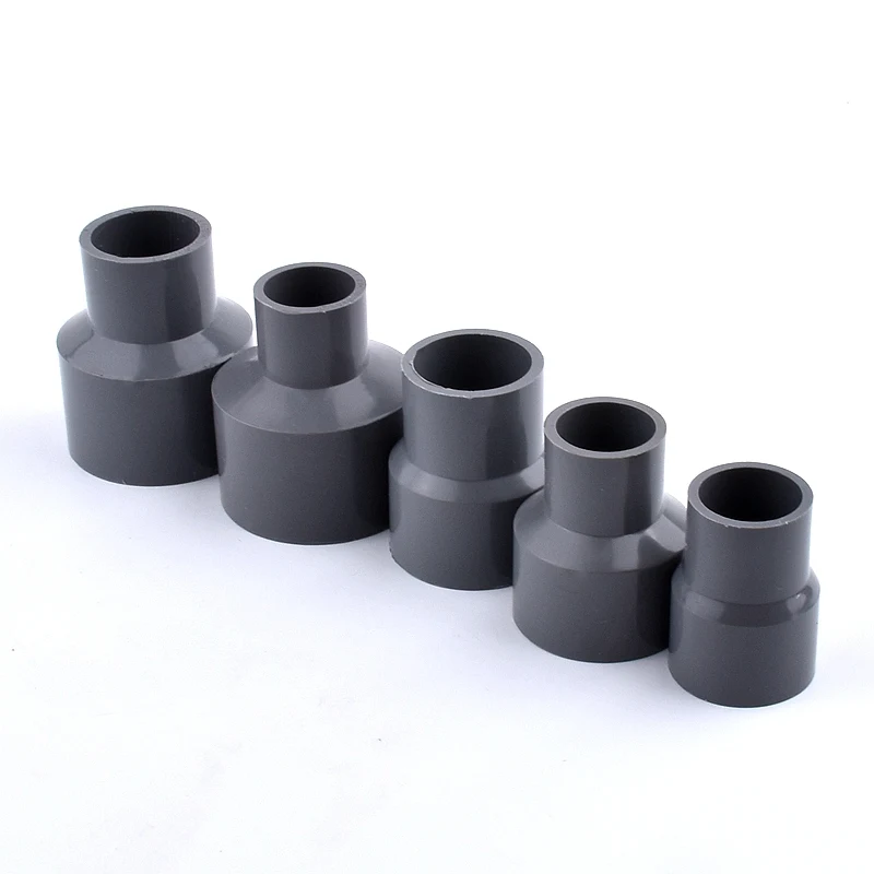 PVC 직선 감소 커넥터, 정원 관개 수도관 커넥터, 수족관 어댑터, 63mm, 75mm, 90mm, 1 개