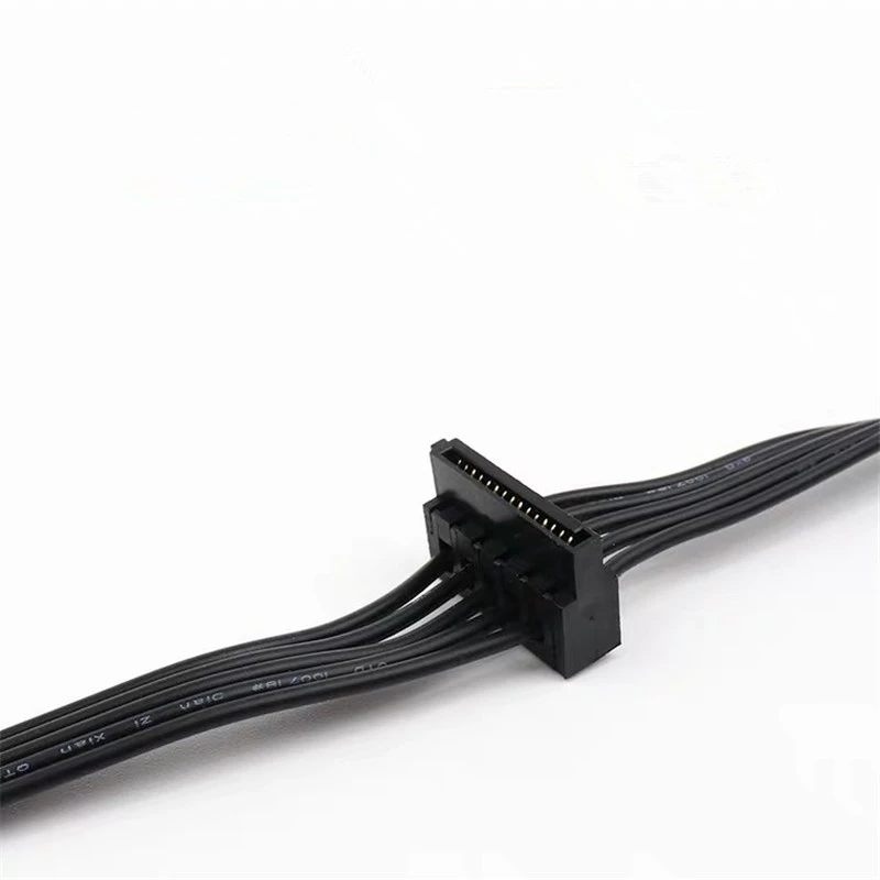 6 دبوس صغير إلى مزدوج SATA SSD كابل امدادات الطاقة إلى 6 دبوس صغير بدوره 2XSATA القرص الصلب سلك الطاقة لينوفو واجهة المجلس الرئيسي