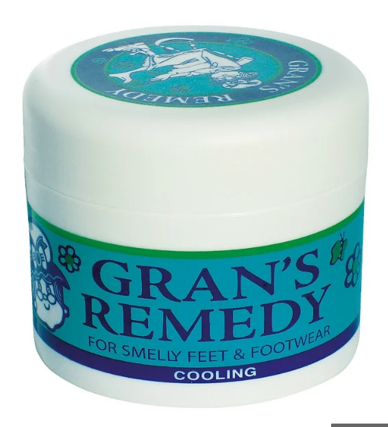 3pcs/let (Original, Cooling & Scented) Grans Remedy for Smelly Feet and Footwear 50g