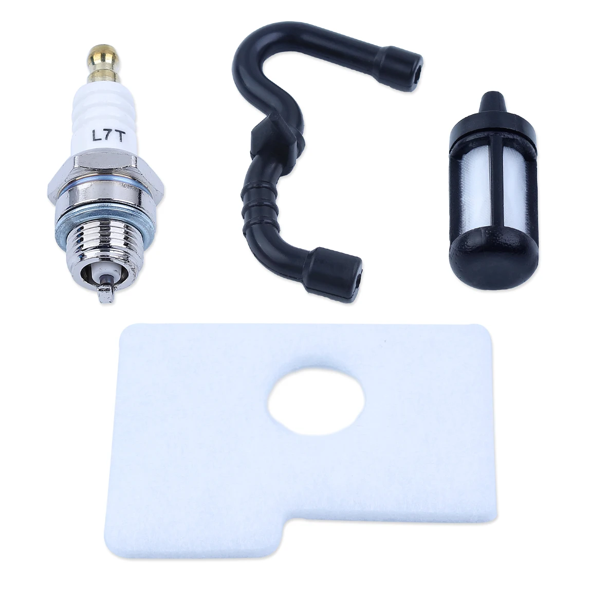 Tubo flessibile della linea del filtro del carburante dell'aria kit di candele per STIHL MS170 MS180 017 018 MS 170 180 parti della motosega attrezzi da giardino бензопила