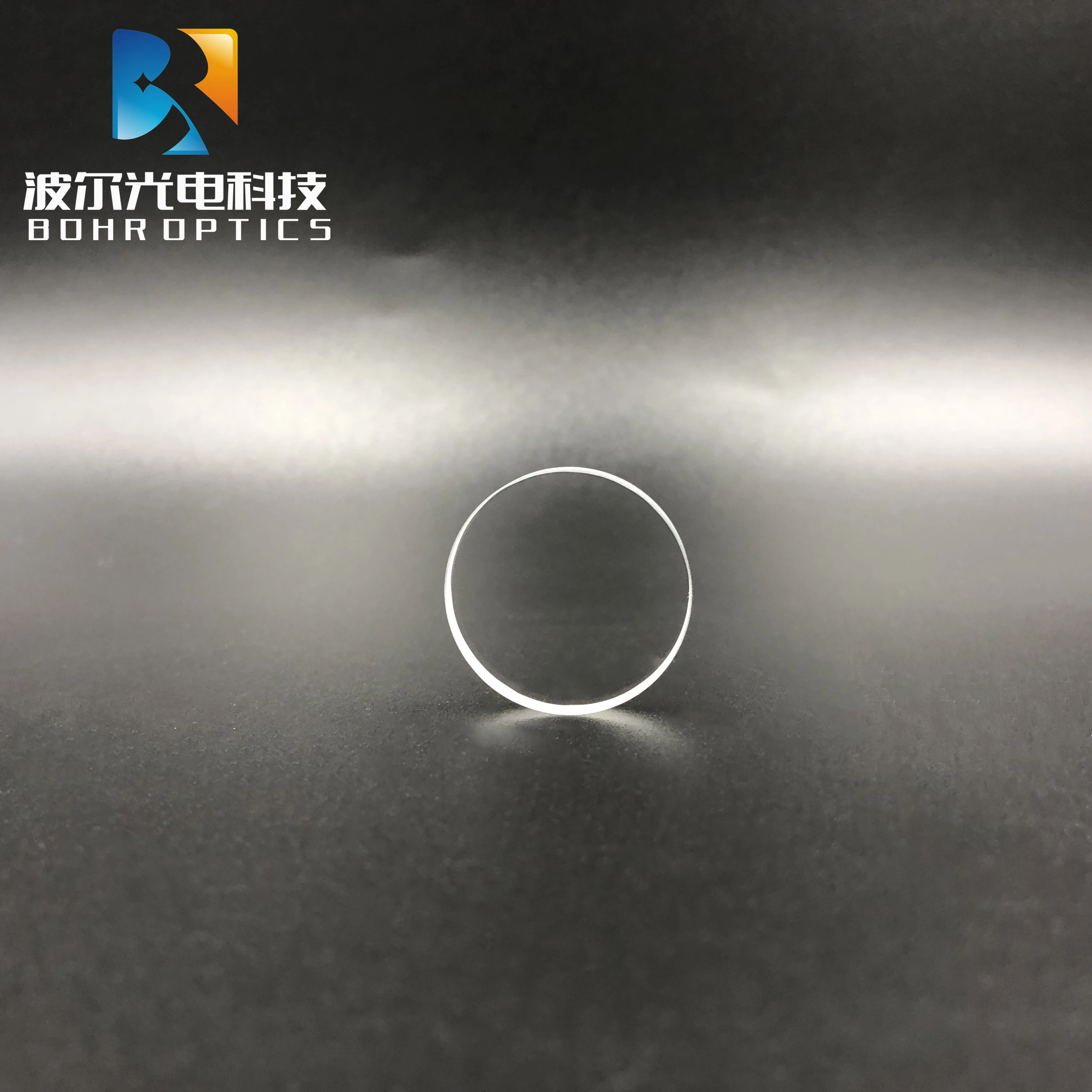 Plano Concave Cylindrical Lens D25.4*4.5mm Focal Length -16000mm fused silica Optical Glass Condensing Lenses customization