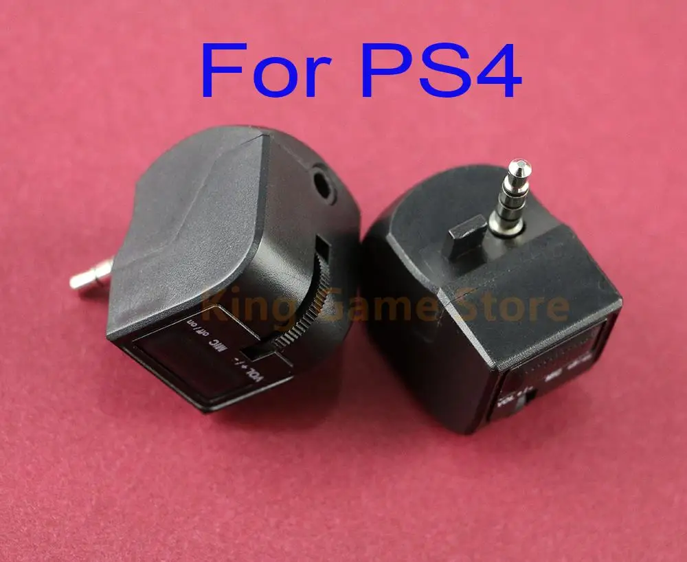 

20pcs/lot For PS4 Handle headset adapter for chat volume control and game sound For Sony PlayStation 4 VR Controller