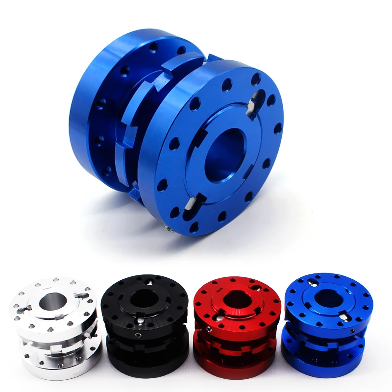 DEFT 66mm Steering Wheel Alloy Spacer wheel Spacers Adjustable 40mm To 70mm height Steering Wheel Hub Adapter