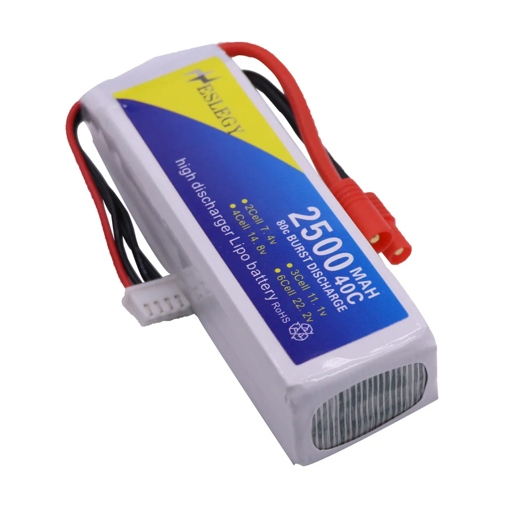 Batería Lipo de alta calidad de 11,1 V, 2500mAh, 40C, MAX, 80C, para Dron, coche, avión, piezas de barco, 2200mah, batería 3S para juguetes X16, x21, x22