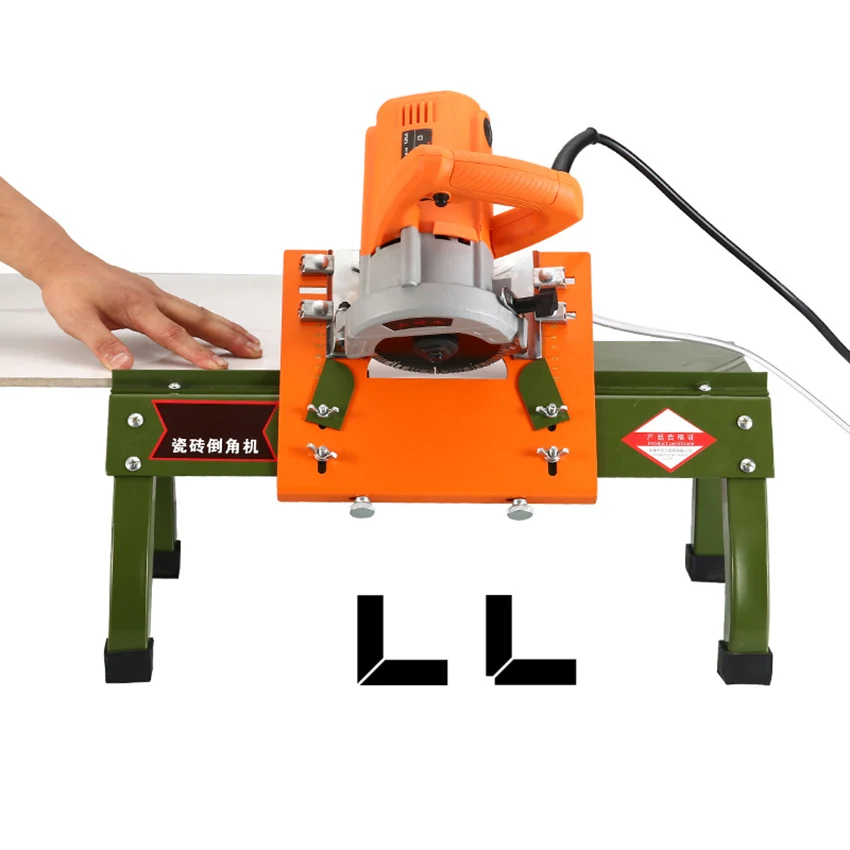 

2300W High-precision 45 °Desktop Tile Cutter Water Cutting Bevel Ceramic Tile Chamfering Milling Machine Tile Chamfer 220V/110V