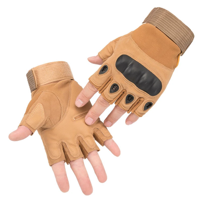 New Cycling Non-slip Wear-resistant Gloves Protective Half-finger Outdoor Training Full-finger Motorcycle Tactical Gloves