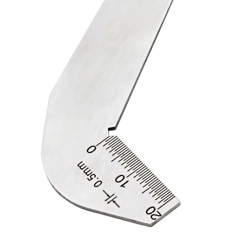 "Medidor de ângulo de broca,