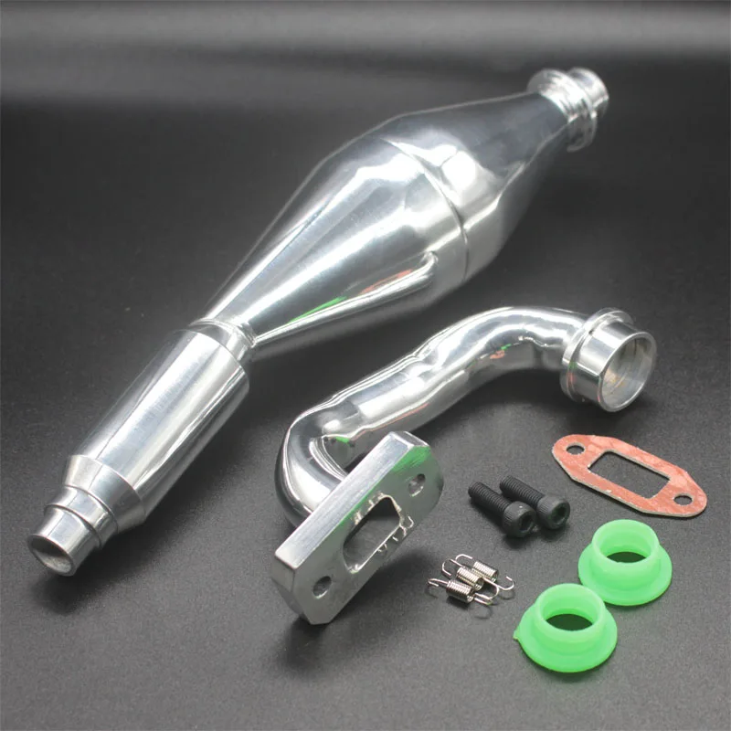 RC HSP Baja SS FG 1:5 Monster Truck Aluminum Side Exhaust Pipe 15003