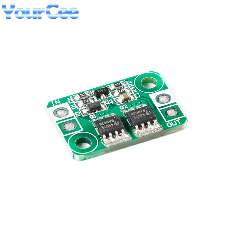 2pcs DC 3-30V Battery Charging Charger Ideal Diode Module Anti Reverse Connection Power Protection Board 4A Common Ground