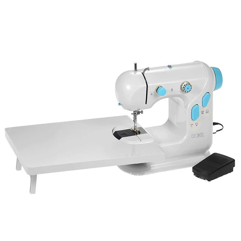 Multifunctional Mini Household Electric Sewing Machine Two-wire Metal Beginner Small Machine Household Sewing AM-306 220V