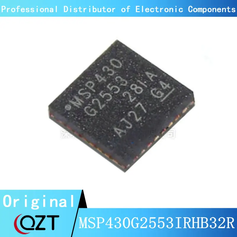10pcs/lot MSP430G2553IRHB32R QFN MSP430 G2553 MSP430G2553 QFN-32 chip New spot