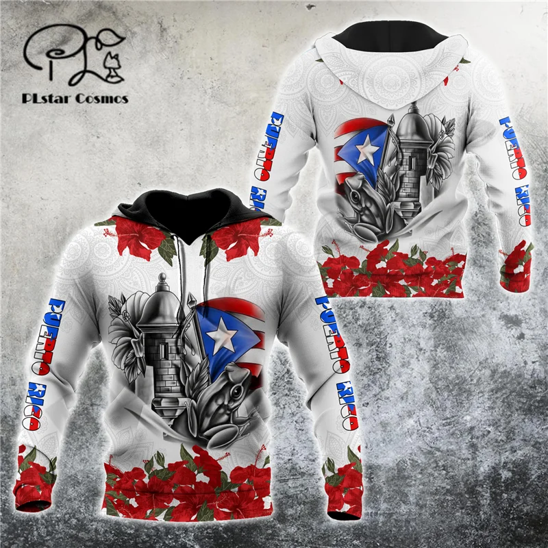 

PLstar Cosmos 3DPrint Newest Puerto Flag Art Unique Unisex Men/Women Hrajuku Casual Streetwear Hoodies/Zip/Sweatshirt Style-9