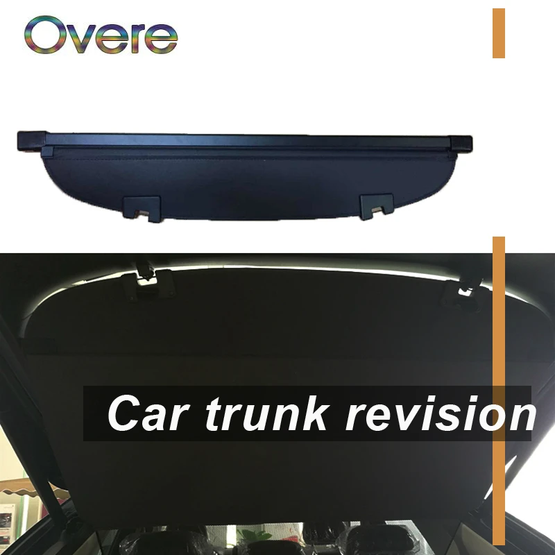 

OVERE 1Set Car Rear Trunk Cargo Cover For Mazda CX-5 2013 2014 2015 2016 Styling Black Security Shield Shade Auto accessories