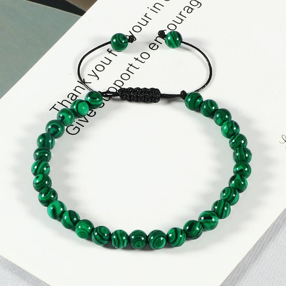 14 Styles Tiger Eye Stone Bracelets Beaded Handmade Rope Braided Bracelet For Women Men Friends Gifts Couples Jewelry Pulseras