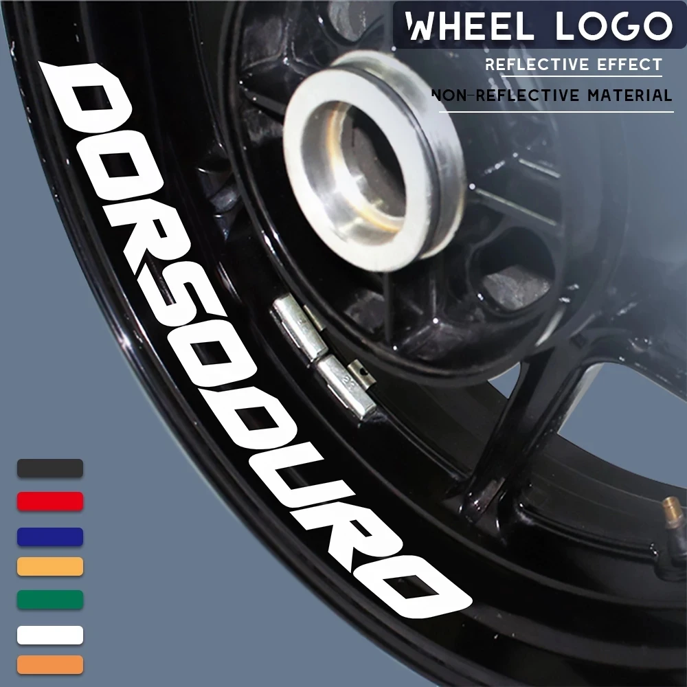 

Reflective Motorcycle Rim Sticker Decorative Accessories for APRILIA DORSODURO