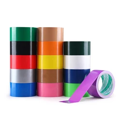 40Mm Waterdichte Kleefstof Ducttape 1Roll Craft Reparatie Rood Zwart Blauw Bruin Groen Zilverachtig 13 Kleuren 10M