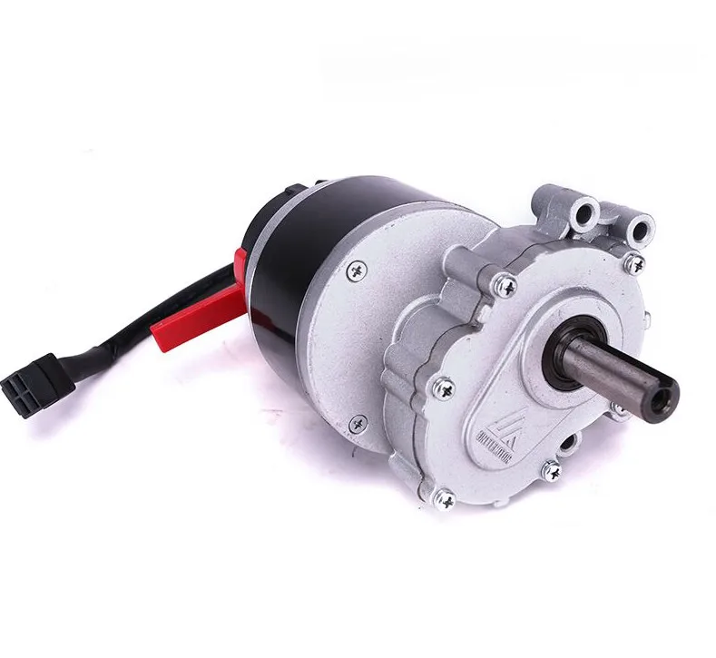 MY1016Z/250W/24V electric wheelchair deceleration brush motor with electromagnetic brake/handbrake