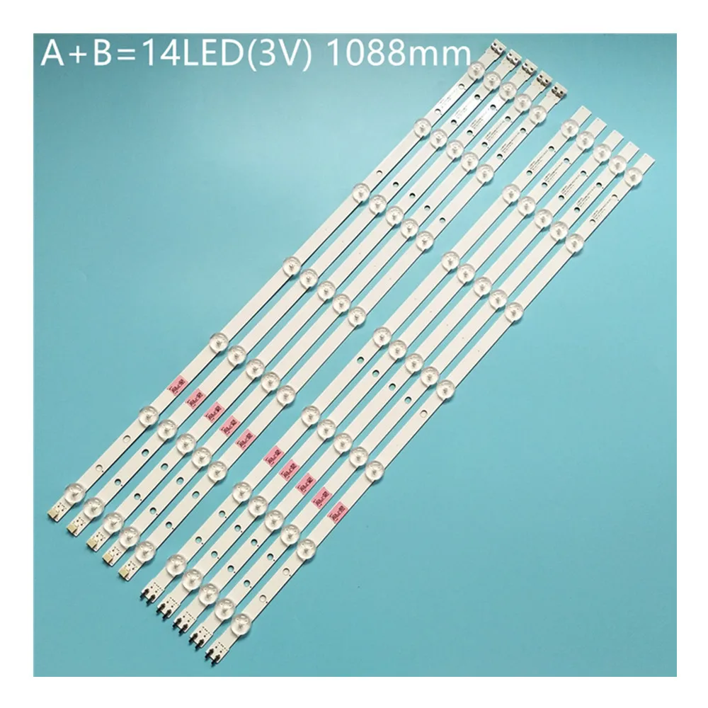 

LED Backlight Lamp strip For SamSung 55" TV 2013SVS55 D3GE-550SMA-R1 D3GE-550SMB-R0 UN55H6203 28772A UN55J6201 LH55MDCPLGC