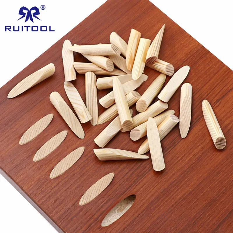 50 Pcs Pocket Hole Plugs 9.5 Millimetri di Legno di Pino Spine Lavorazione Del Legno Mobili Accessori per Il Legno di Giunzione Tasca Trapano Foro