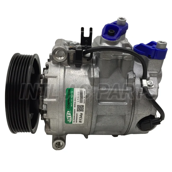 4H0260805 4H0260805A 8E0260805BM 8H0260805B 447190-3630 447190-3640 7SEU17C auto air ac compressor for AUDI A4 3.0 V6