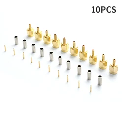 10Pcs High-quality SMA Male Plug Crimp For RG174 RG316 RG178 RG179 LMR100 Cable RF Connector