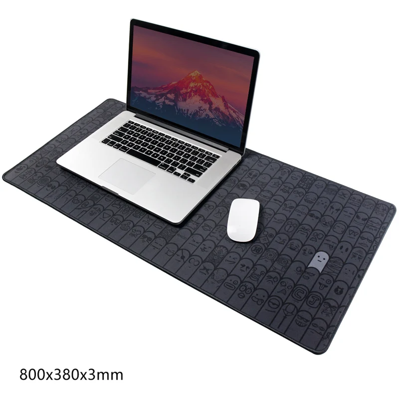 EXCO Computer Mouse Pad Stitched Edge Extra Large Gaming Mouse Mat Gamer Maus Carpet Rug PC Desk Mat Keyboard Pad M L XL XXL 3XL