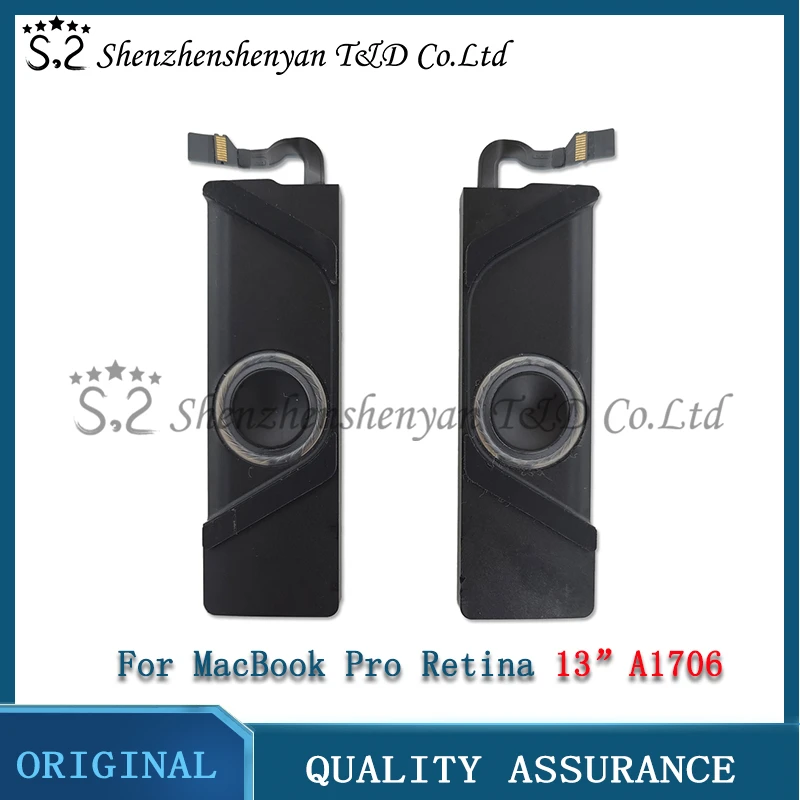 Original New Laptop A1706 Left & Right Indoor Speaker Set Pair Subwoofer for Macbook Pro 13 