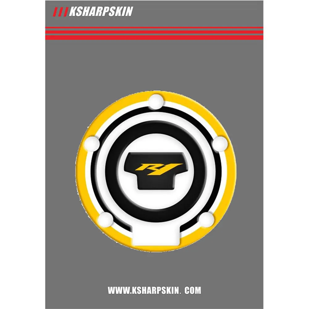 

Motorcycle stickers 3D gel fuel tank cap filling cover sticker tank decals protective decorative for YAMAHA YZF-R1 yzf r1 yzfr1