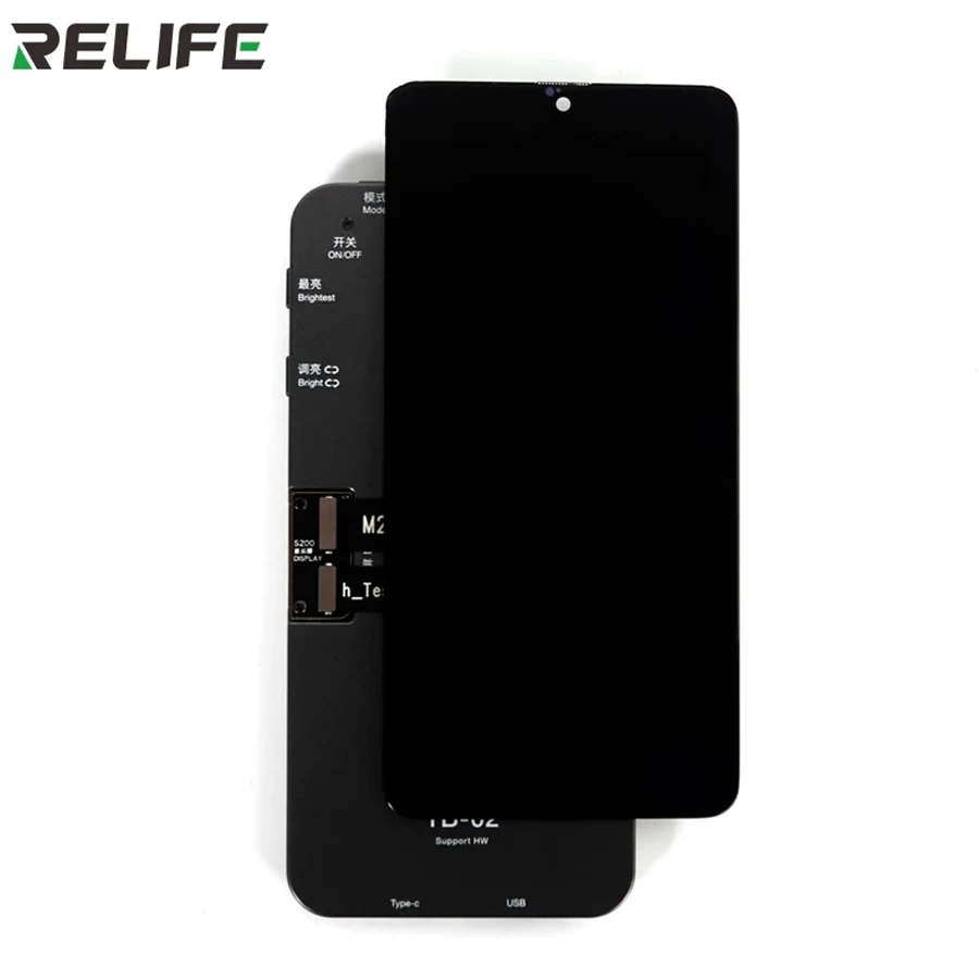 RELIFE TB-02 HW 스크린 보드 테스트 디스플레이 HW P10/P20/P20P/P30/P40/Mate9/Mate10 Pro/Mate20/Mate30 용 터치 수리 테스트 박스