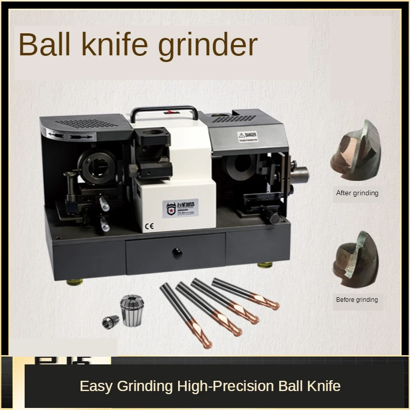 Grinding ball head round nose milling cutter grinding knife machine two, three and four blade high precision new artifact indust